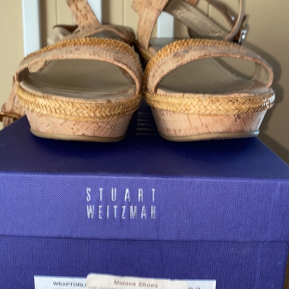Stuart Weitaman Cork Sandals - Picture 8 of 10